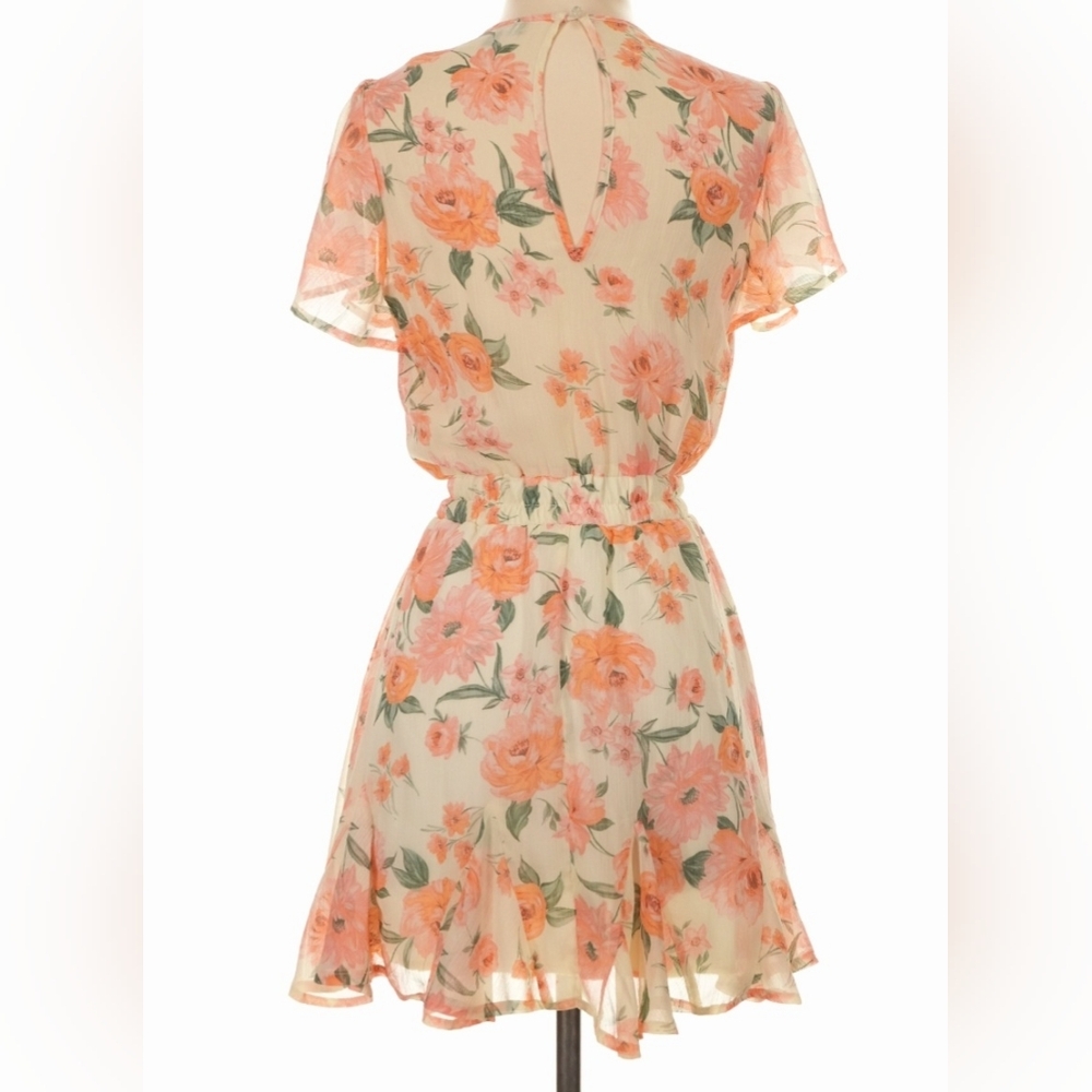 🍑 Trixxi Floral Mini Dress -NWOT- - Picture 2 of 14